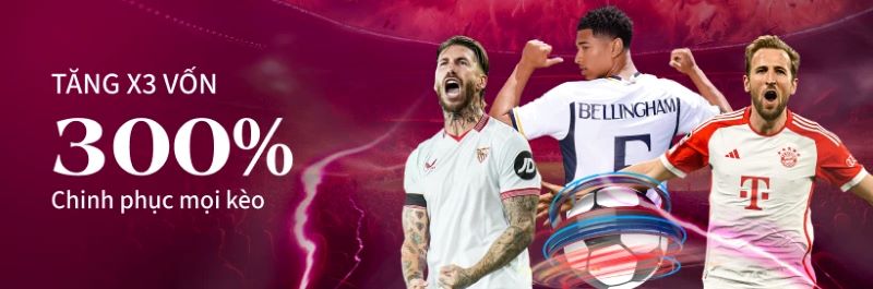 Đăng ký 4 Ưu đãi lớn 300% tại FANVIP