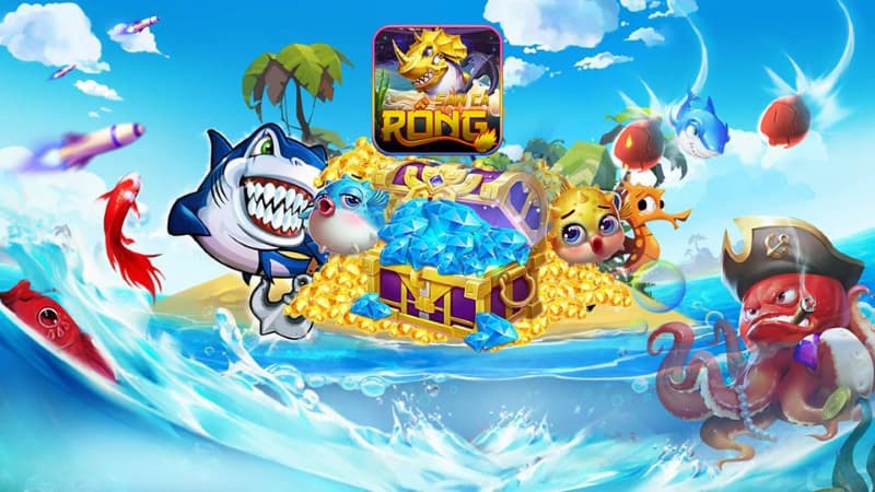 Bắn cá rồng FANVIP: Play săn rồng vàng, "độ" tiền khủng 3 mức cược trong game săn cá rồng FAN VIP